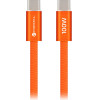 FORCELL Cable Usb C To Usb C F-Energy QC4.0 Pd 5A 100W Cafule Color 1,2 m ACYH23 orange