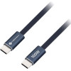 FORCELL Cable Usb C To Usb C F-Energy QC4.0 Pd 5A 100W Cafule Flat 1,2 m CCFN23 Dark blue