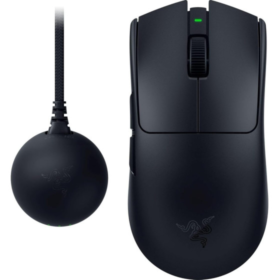 Razer Viper V4 Pro Black - Wireless Gaming Mouse - 49g - 8K Polling Rate - 50K Dpi - 180h Battery - (RZ01-05630100-R3G1)