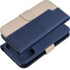 Flip Case For Iphone 17 Split Book Navy And Cream OEM