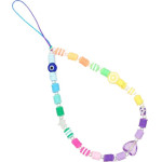 Ds Crystal �������� ������� ������� Phone Strap Jewelry 24cm Colorful Heart