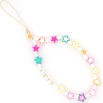 Ds Crystal �������� ������� ������� Phone Strap Jewelry 24cm Colorful Star