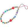 Ds Crystal �������� ������� ������� Phone Strap Jewelry Multicolor 18cm Pattern 1