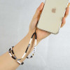 Ds Crystal ����� ������� ������� Phone Strap Jewelry 80cm Black Love