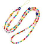 Ds Crystal ����� ������� ������� Phone Strap Jewelry 80cm Colorful Crystal