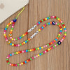 Ds Crystal ����� ������� ������� Phone Strap Jewelry 80cm Colorful Crystal