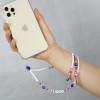 Ds Crystal ����� ������� ������� Phone Strap Jewelry 80cm Colorful Love