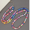 Ds Crystal ����� ������� ������� Phone Strap Jewelry 80cm Colorful Spring