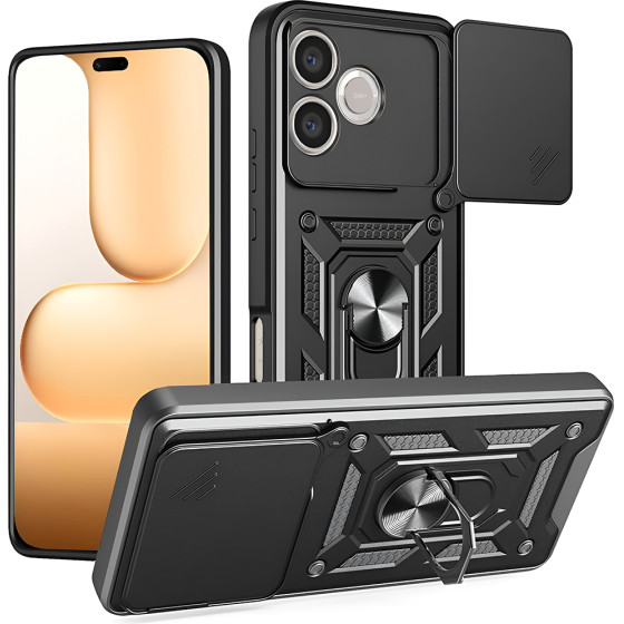 Techsuit - Camshield Series - Honor 600 Lite - Black