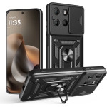 Techsuit - Camshield Series - Motorola Moto G77 / G67 - Black