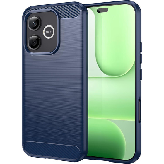 Techsuit - Carbon Silicone - Honor 600 Lite - Blue