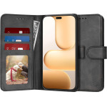 Techsuit - Diary Book - Honor 600 Lite - Black