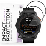 Techsuit - Nano Flex (2 pack) - Garmin Fenix 7 Pro Solar - Black