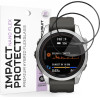 Techsuit - Nano Flex (2 pack) - Garmin Fenix 7S Pro Solar - Black