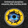 DELI ������ ����� �������� ������� ������, ultrathin, 105mm, 14500rpm, Wet & Dry - (DH-CQP105-E3)