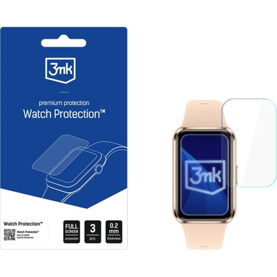 3MK Arc Watch Fullscreen Film For Huawei Band 11