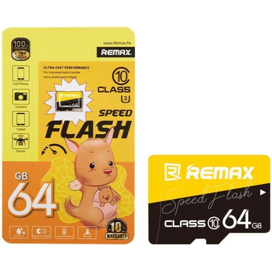 Remax ����� ������ C10 microSDXC|64GB|Class 10