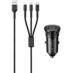 Remax ��������� ����������� Vanguard RCC236 2xUsb 2.4A �� ������� Usb 3��1 �����