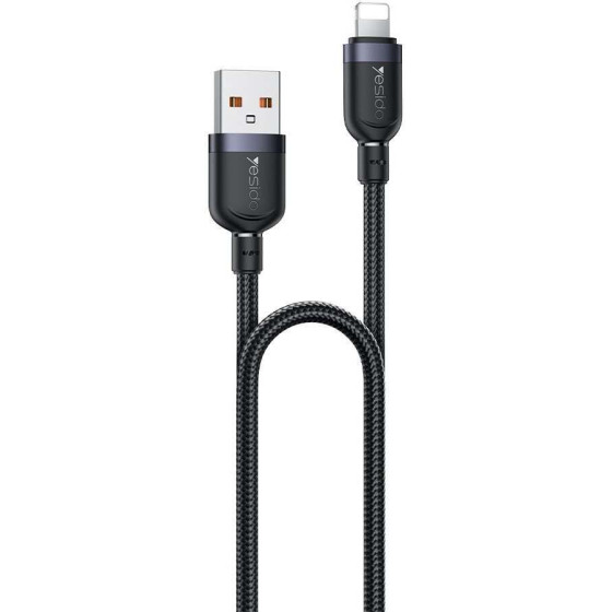 Yesido ������� CA132L Braided USB-A �� Lightning 12W 1.2m �����