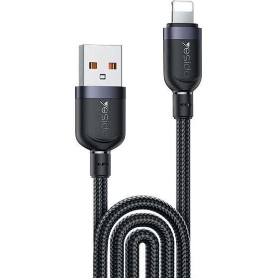 Yesido ������� CA134L Braided USB-A �� Lightning 12W 3m �����
