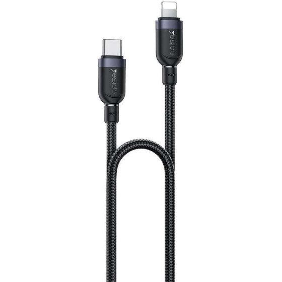 Yesido ������� CA189 Braided Type-C �� Lightning 27W 1.2m �����