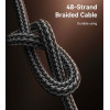 Yesido ������� CA190 Braided Type-C �� Type-C 60W 1.2m �����