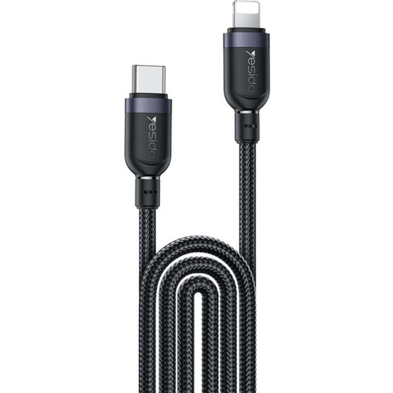 Yesido ������� CA193 Braided Type-C �� Lightning 27W 3m �����