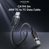 Yesido ������� CA194 Braided Type-C �� Type-C 60W 3m �����