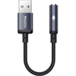 Yesido YAU46 ����������� ���� Usb �� 3.5mm Jack 15cm �����