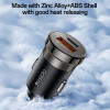 Yesido ��������� ����������� Y72 USB-A + USB-C �� ������� Type-C 30W Pd �����