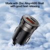 Yesido ��������� ����������� Y73 USB-A + USB-C �� ������� Lightning 30W Pd �����