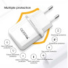 Yesido ��������� YC26 2x USB-A 2.4A �� ������� Micro-Usb �����
