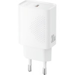 XO Design Wall Charger L162, 30W, 3A, 1 x USB-C, White