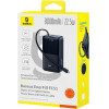 Baseus 30000 mAh, 22.5W + built-In Type-C cable, Enerfill FC51 Bipow 2 Pro /black/ - E0028100