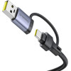 Baseus 4-in-1 Hub From Type-C/USB-A To 4xUSB3.2, USB-C(input) Air Ultrajoy /gray/ - B0005280B811-15