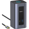 Baseus Hub 12in1 Nomos NU1 Air Mac Docking station, Type-C /grey/ - B0114400