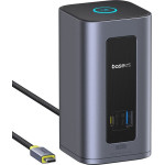 Baseus Hub 12in1 Nomos NU1 Air Mac Docking station, Type-C /grey/ - B0114400