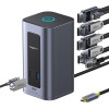 Baseus Hub 12in1 Nomos NU1 Air Mac Docking station, Type-C /grey/ - B0114400