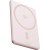 Baseus Power Bank 5000 Mah 20W, Picogo AM31 Ultra-Mini Qi2 Magnetic + Stand /pink/ - P1007680B453-00