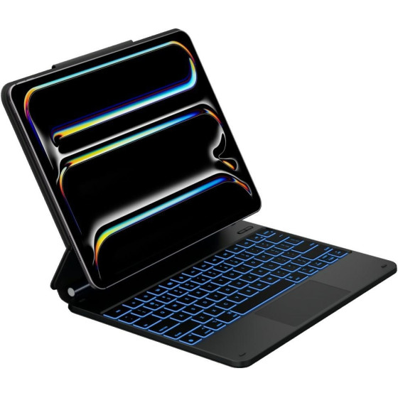 Typecase Case Edge z klawiatura for iPad Air 13 2024/2025 carbon fiber - (KB206-129-D-CBK-BLK-B-US-V5B)