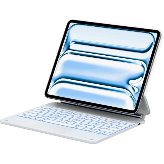 Typecase Case Edge z klawiatura for iPad Air 13 2024/2025 white - (KB206-129-D-WHT-WHT-B-US-V5B)