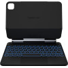 Typecase Edge Case with Keyboard for iPad Pro 11 2024/2025 carbon fiber - (KB206-110P-D-CBK-BLK-B-US-V5B)