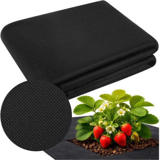 Gardlov Black Agrotextile 1.6x20m 50g/m2 - (18935-0)
