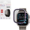 Volte-Tel Tempered Glass Apple Watch Ultra 2 49mm 3D Titanium 1.92'' 0.30mm Full Cover Light PURPLE