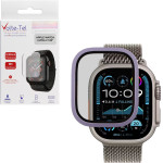 Volte-Tel Tempered Glass Apple Watch Ultra 2 49mm 3D Titanium 1.92'' 0.30mm Full Cover Light PURPLE