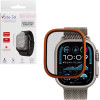 Volte-Tel Tempered Glass Apple Watch Ultra 2 49mm 3D Titanium 1.92'' 0.30mm Full Cover ORANGE