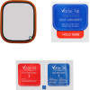 Volte-Tel Tempered Glass Apple Watch Ultra 2 49mm 3D Titanium 1.92'' 0.30mm Full Cover ORANGE