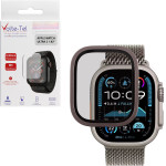 Volte-Tel Tempered Glass Apple Watch Ultra 2 49mm 3D Titanium 1.92'' 0.30mm Full Cover TITANIUM-BLACK