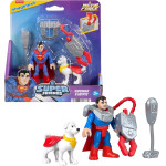 Fisher-Price Imaginext DC: Super Friends Metal Force - Superman & Krypto (JGN60)