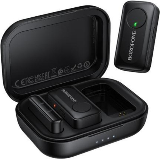 Borofone ��� 2 ��������� ����� Lavalier Enc USB-C �� ������ ����������� 15m ����� - (BFK17)